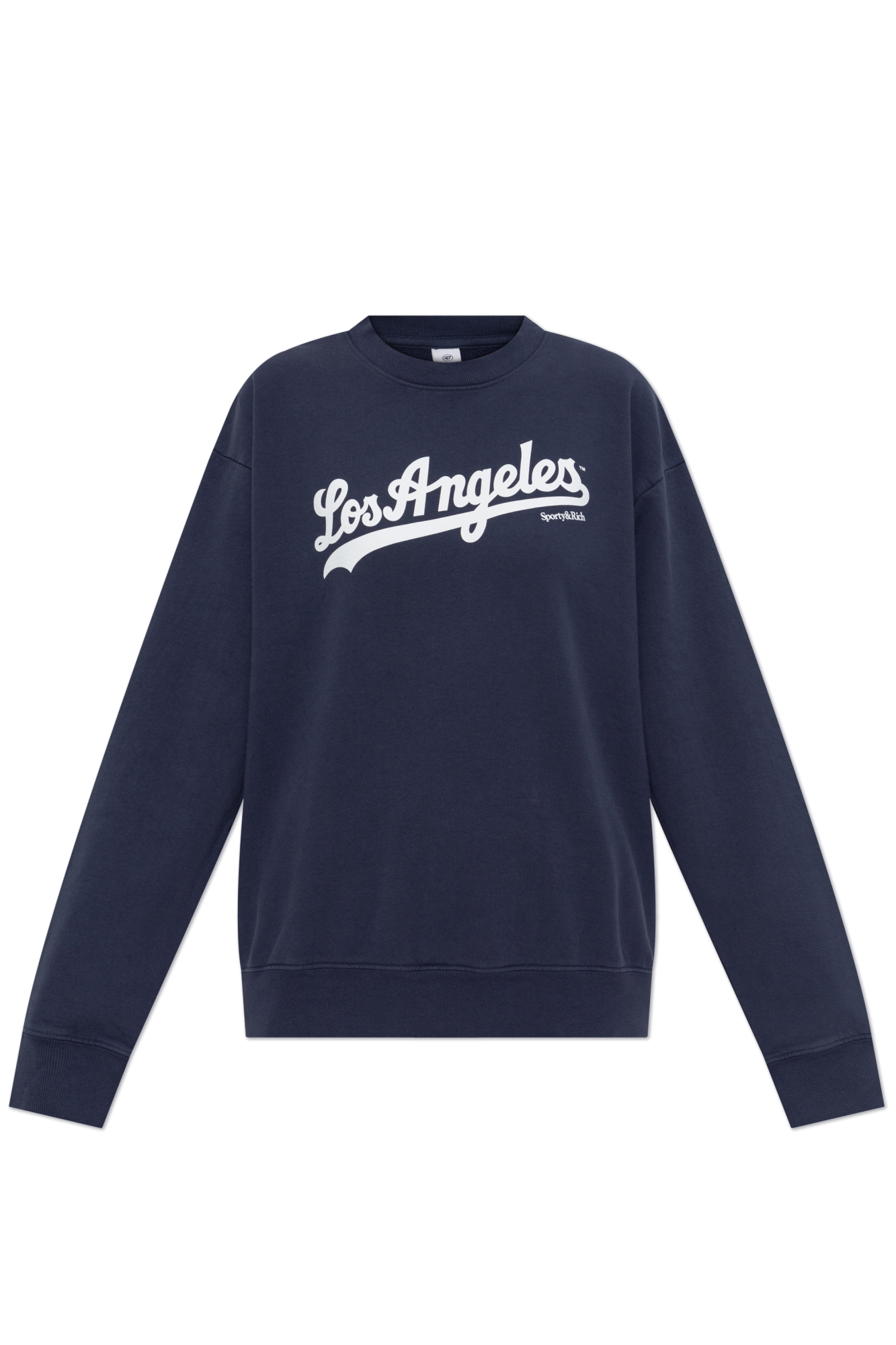Sporty&Rich｜ (Dodgers T-Shirt - Dark Navy (TO043627667B DODGERSSERIFTSHIRTHEATHERGRAY_